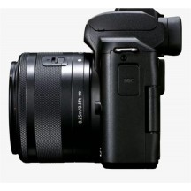 Aparat foto digital Canon EOS M50 Mark II, Black KIT EF-M15-45 IS STM 4728C043AA