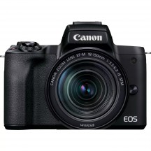 Aparat foto digital Canon EOS M50 Mark II, Black KIT EF-M18-150 f/3.5-6.3 IS STM 4728C044AA