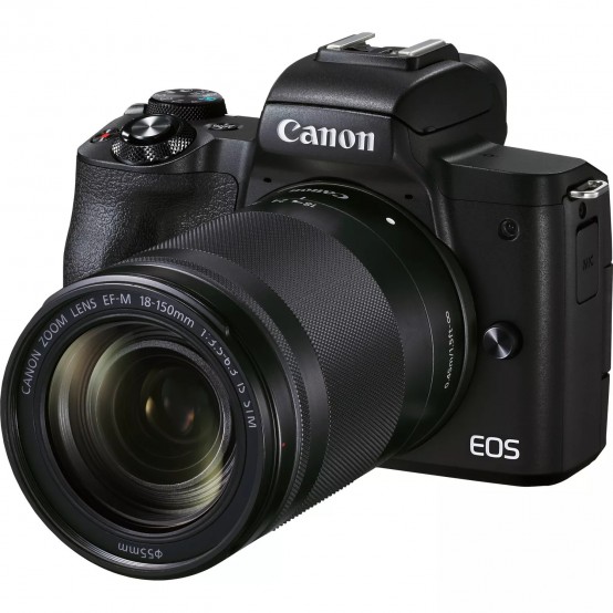 Aparat foto digital Canon EOS M50 Mark II, Black KIT EF-M18-150 f/3.5-6.3 IS STM 4728C044AA