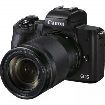 Aparat foto digital Canon EOS M50 Mark II, Black KIT EF-M18-150 f/3.5-6.3 IS STM 4728C044AA