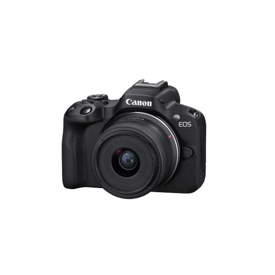 Aparat foto digital Canon Eos R50 BLACK KIT + Obiectiv RF-S18-45mm F4.5-6.3 IS STM 5811C033AA