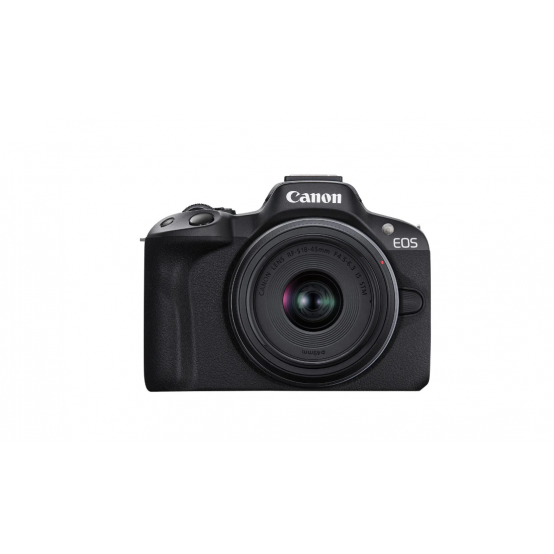Aparat foto digital Canon Eos R50 BLACK KIT + Obiectiv RF-S18-45mm F4.5-6.3 IS STM 5811C033AA
