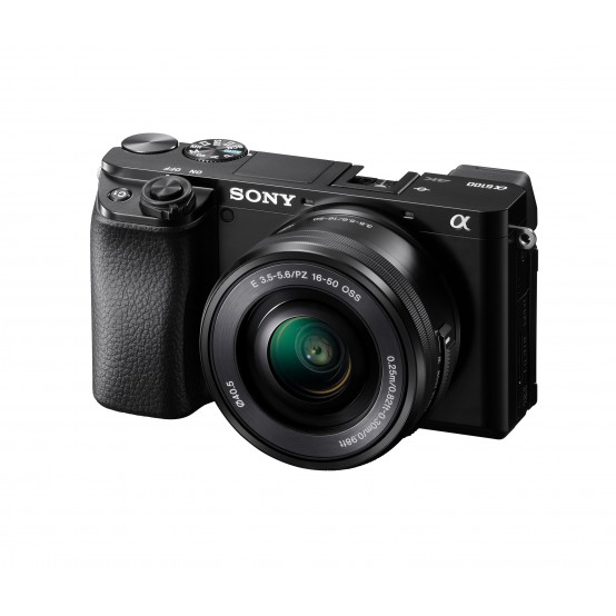 Aparat foto digital Sony Alpha A6100 16-50mm ILCE6100LB.CEC
