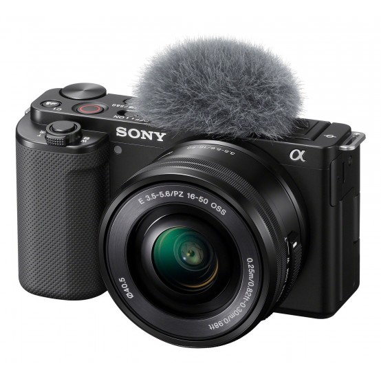 Aparat foto digital Sony ZV-E10 Interchangeable-lens vlog camera ZVE10LBDI.EU