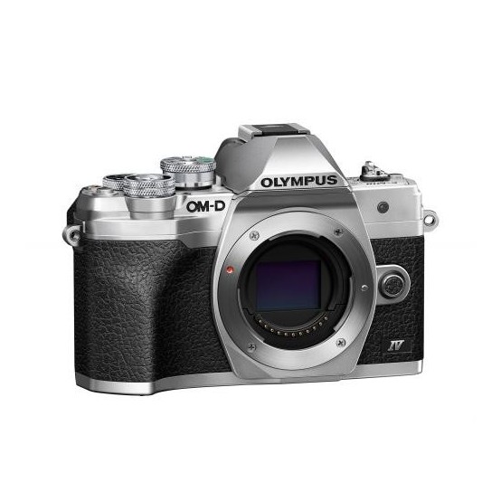 Aparat foto digital Olympus E-M10 Mark IV Body silver V207130SE000
