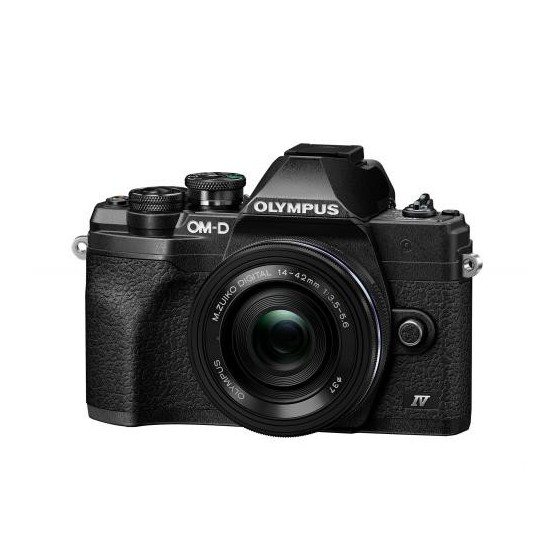 Aparat foto digital Olympus E-M10 Mark IV 1442 EZ Pancake Kit blk/blk V207132BE000