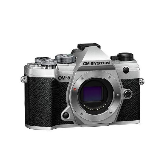 Aparat foto digital Olympus OM SYSTEM OM-5 body silver + 12-40mm PRO II KIT V210020SE010