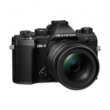 Aparat foto digital Olympus OM SYSTEM OM-5 body black + M.Zuiko Digital 12-45mm F4 PRO lens KIT V210022BE000