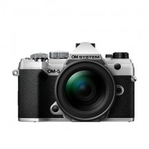 Aparat foto digital Olympus OM SYSTEM OM-5 body silver + M.Zuiko Digital 12-45mm F4 PRO lens KIT V210022SE000