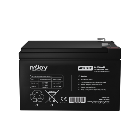 Acumulator nJoy GP12122F BTVACATBDTE2FCW01B
