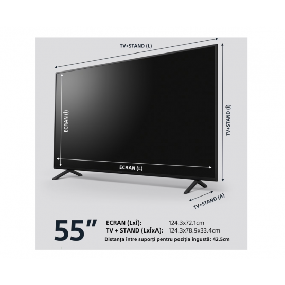 Televizor Sony  KD55X75WLPAEP
