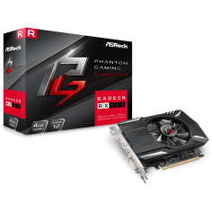 Placa video ASRock Phantom Gaming Radeon RX550 4G PHANTOM G R RX550 4G