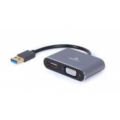 Adaptor Gembird  A-USB3-HDMIVGA-01