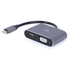 Adaptor Gembird  A-USB3C-HDMIVGA-01