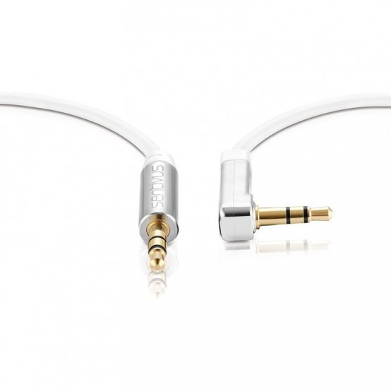 Cablu Sentivus CABLU AUDIO 3.5 TATA - TATA 2.0M 90 SENTIVUS S-AU031-200