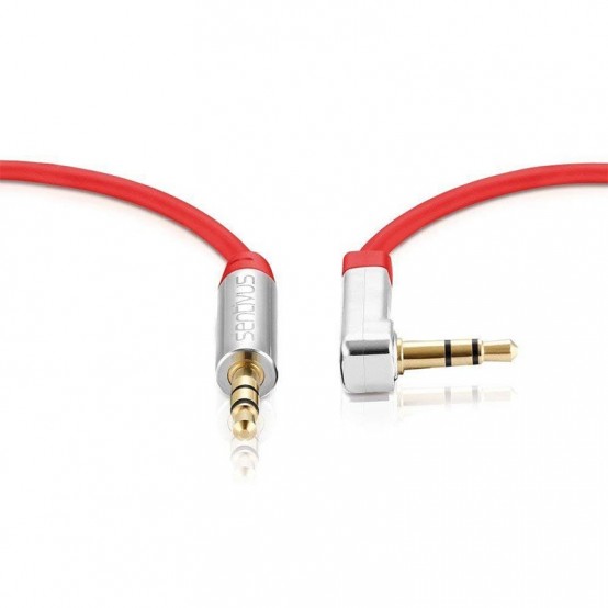 Cablu Sentivus CABLU AUDIO 3.5 TATA - TATA 1.0M 90 SENTIVUS S-AU035-100