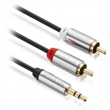 Cablu Sentivus CABLU AUDIO 3.5 TATA - 2XRCA TATA 3.0M SENTIVUS S-AU070-100