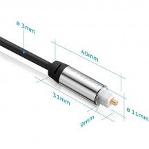 Cablu Sentivus CABLU TOSLINK TATA - TATA 0.5M SENTIVUS S-AU090-050