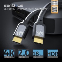 Cablu Sentivus CABLU PREMIUM HDMI TATA - TATA 4K 2.0M SENTIVUS S-HD300-200