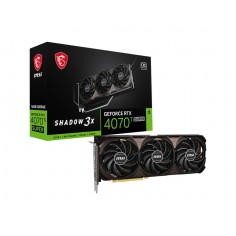 Placa video MSI GeForce RTX 4070 Ti SUPER 16G SHADOW 3X OC V513-845R