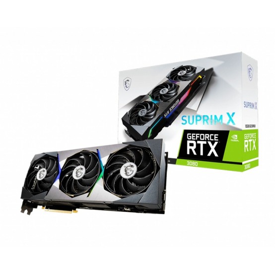 Placa video MSI GeForce RTX 3080 SUPRIM X 10G refurbished V389-006R