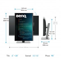 Monitor BenQ RD240Q 9H.LLXLA.TBE