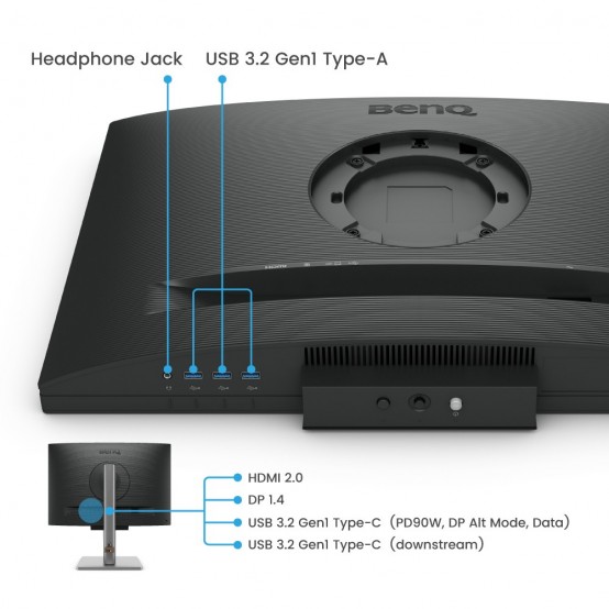 Monitor BenQ RD240Q 9H.LLXLA.TBE