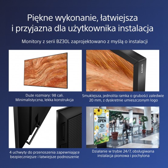 Monitor Sony BZ30L FW-98BZ30L