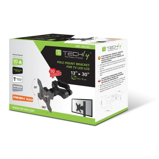 Suport Techly  ICA-LCD100BK