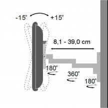 Suport Techly  ICA-LCD104BK