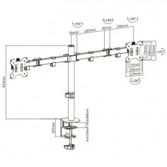 Suport Techly  ICA-LCD582-D 2