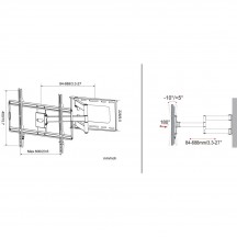 Suport Techly  ICA-PLB23M