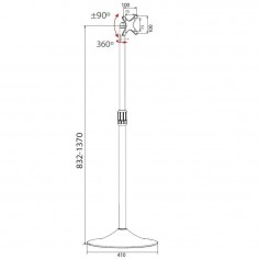 Suport Techly  ICA-TR10 2