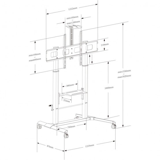 Suport Techly  ICA-TR230