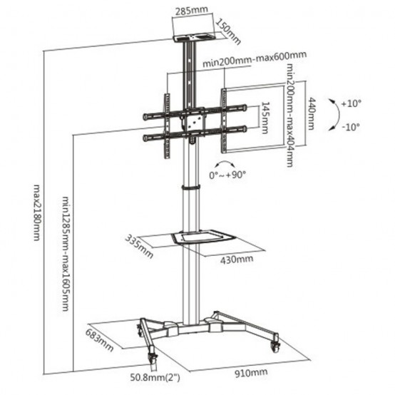 Suport Techly  ICA-TR46