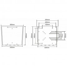 Suport Cabletech  UCH0021S