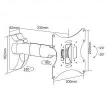 Suport Cabletech  UCH0042S