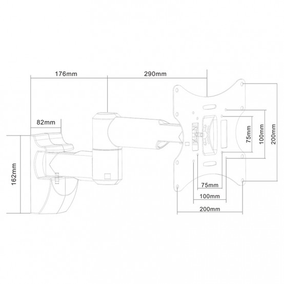 Suport Cabletech  UCH0043S