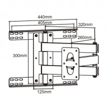 Suport Cabletech  UCH0073A