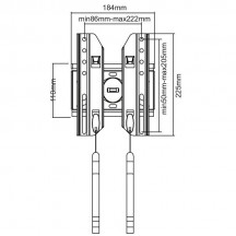 Suport Cabletech  UCH0106