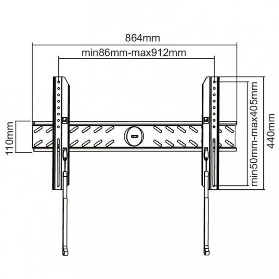 Suport Cabletech  UCH0108