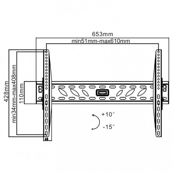 Suport Cabletech  UCH0121