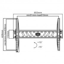 Suport Cabletech  UCH0121