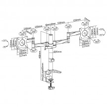 Suport Cabletech  UCH0176
