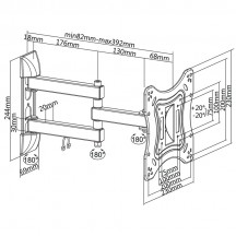 Suport Cabletech  UCH0202