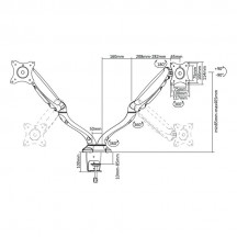 Suport Cabletech  UCH0209