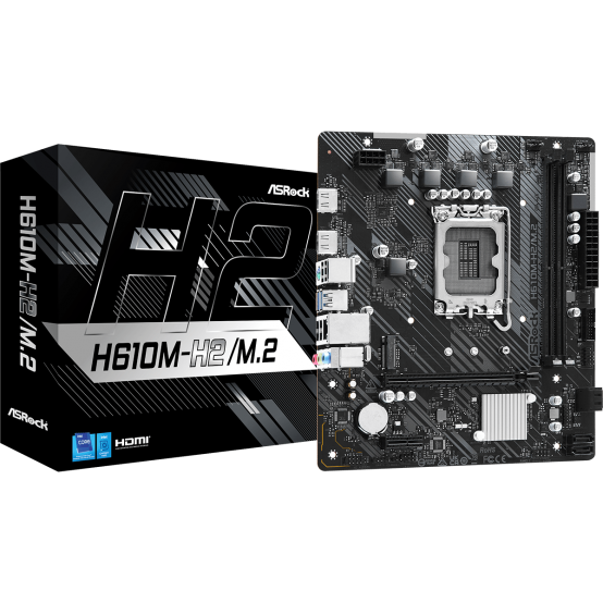 Placa de baza ASRock H610M-H2/M.2 90-MXBL60-A0UAYZ