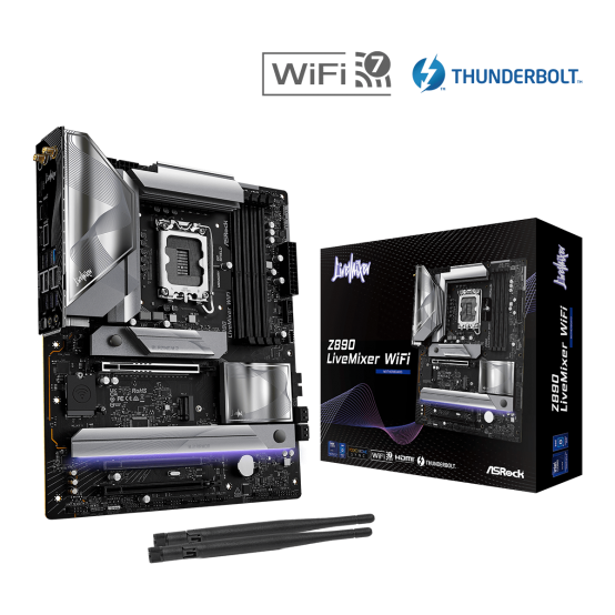 Placa de baza ASRock Z890 LiveMixer WiFi 90-MXBPE0-A0UAYZ
