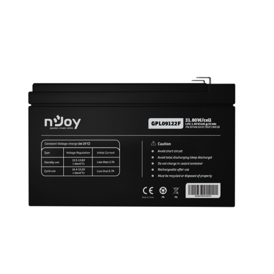 Acumulator nJoy GPL09122F BTVACIUOCTB2FCW01B