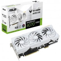 Placa video ASUS TUF Gaming GeForce RTX 4070 Ti SUPER BTF White TUF-RTX4070TIS-16G-BTF-WHITE